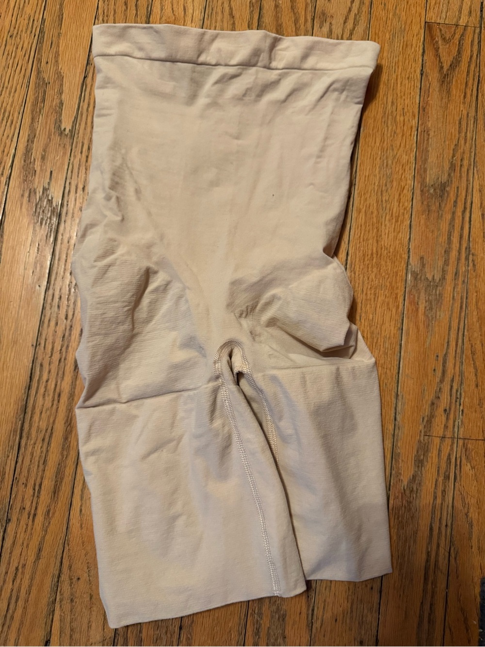 SPANX Nude High-Waist Shaping Shorts
